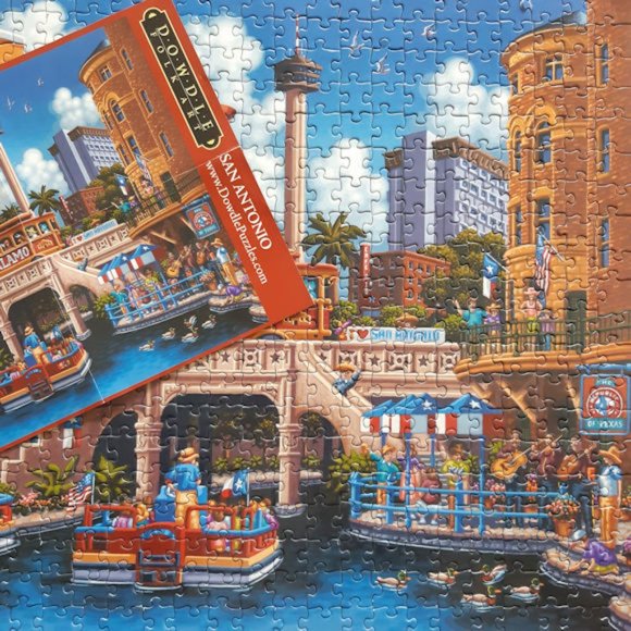 DOWDLE San Antonio 500 🧩 Puzzle - Picture 6 of 6